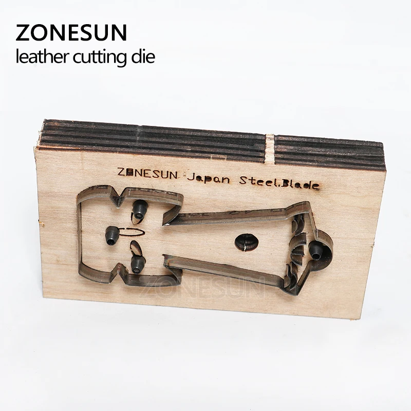 ZONESUN Cat индивидуальные кожаные режущие штампы DIY ремесло сборщик проводов