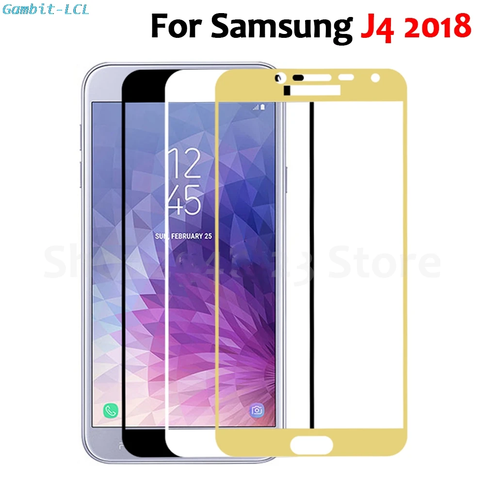 

For Samsung J4 2018 Tempered Glass For Samsung Galaxy J4 2018 J400 J400F SM-J400F Protective Film Samung J 4 2018 screen cover
