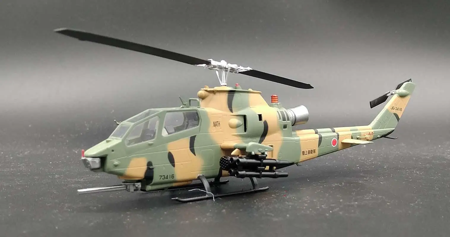 Япония JGSDF AH 1S Cobra атака вертолет 1/72 без литья под давлением самолет легкая модель|