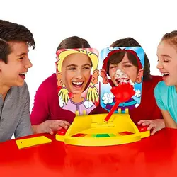 Двойной крем пирог хит лицо машина Дети лицо Showdown настольная игра дети стол Интерактивная Семейная Игра декомпрессии весело гаджет
