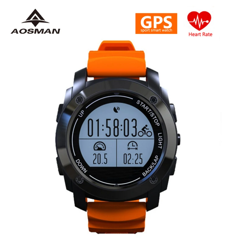 AOSMAN спортивные умные часы S928 водонепроницаемые gps Bluetooth в режиме реального