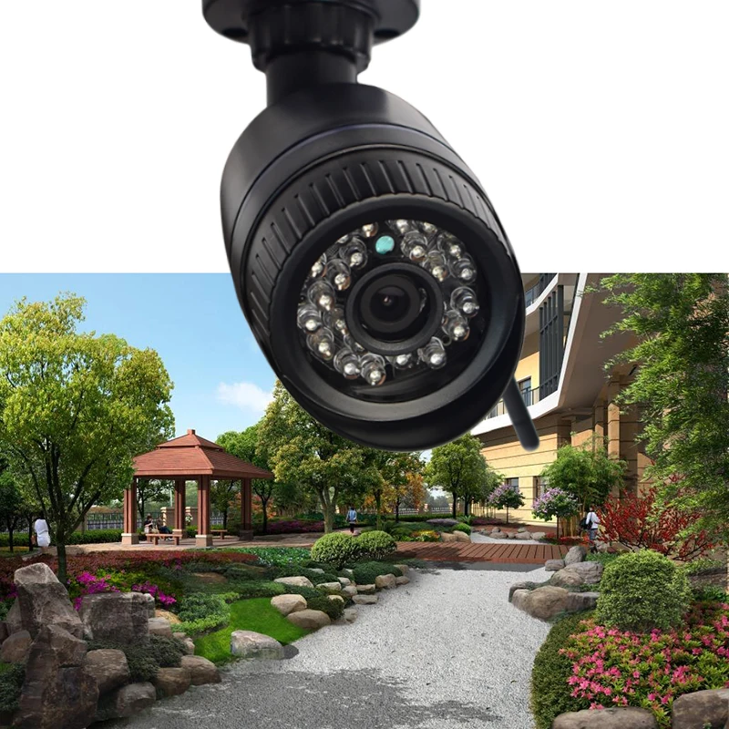 

Seven Promise 2.0mp 1080p Bullet Ip Camera Wifi Wireless Surveillance Motion Detect Outdoor Waterproof Black Plastic Webcam Hot