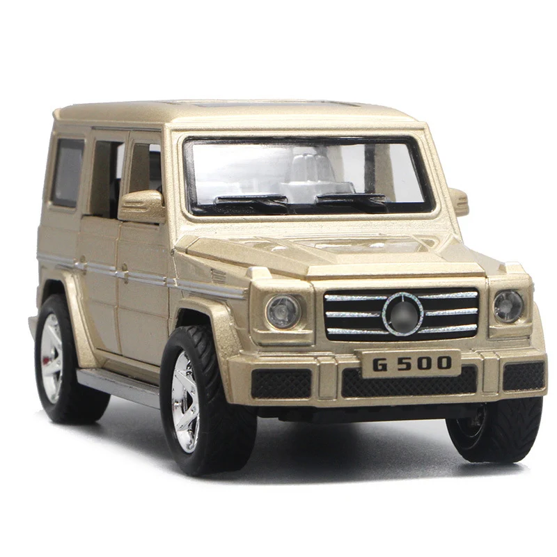 1:30 Diecasts модель автомобиля SUV G500 транспортные средства из металлического сплава