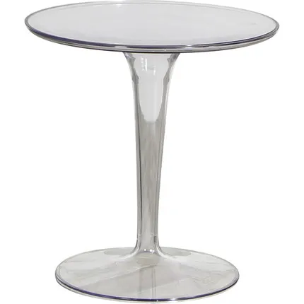 

Acrylic side table Nordic minimalist creative fashion corner table modern small round table discuss transparent coffee table