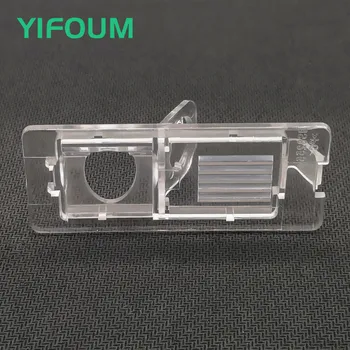

YIFOUM Car Rear View Camera Bracket License Plate Lights Housing Mount For Renault Fluence Megane Symbol Dacia Logan 2
