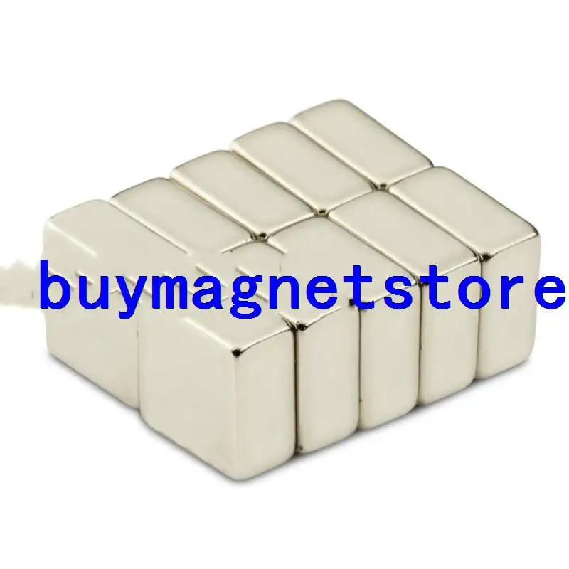 

20PCS Super Strong Block Cuboid Magnets Rare Earth Neodymium 12 x 4 x 4 mm N35