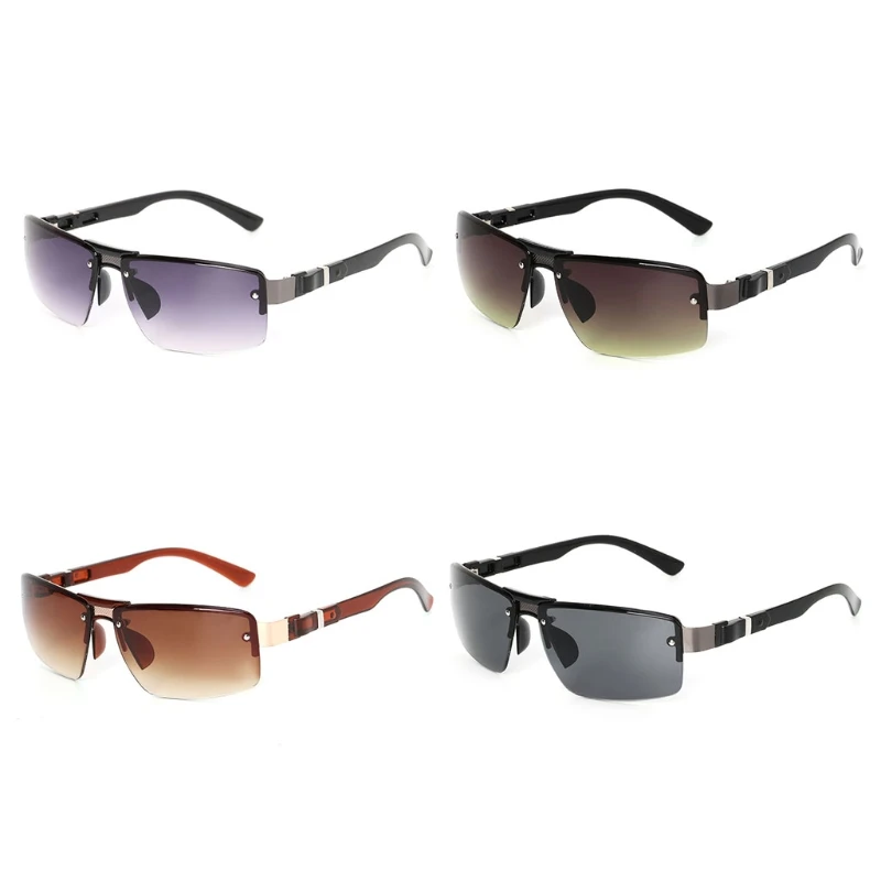 1PC Men Sunglasses Windproof Fashion Luxury Eyeglasses Driving Brand