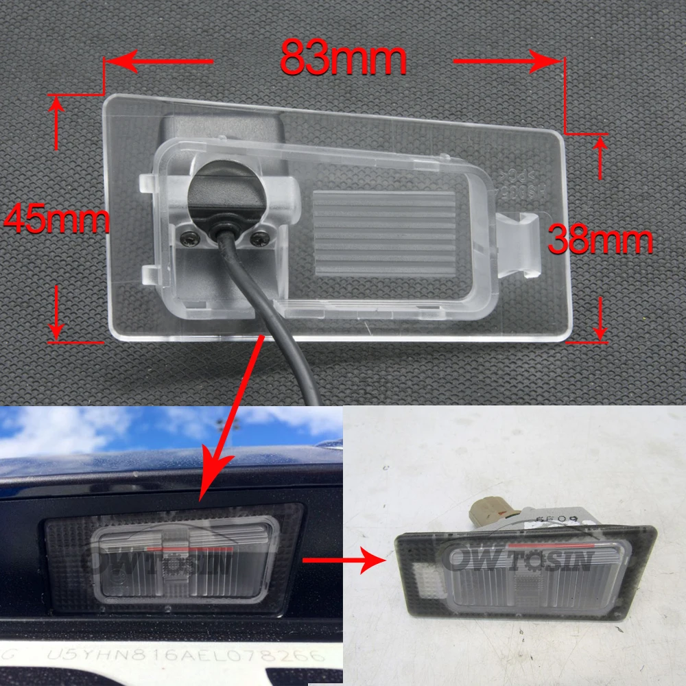 Камера заднего вида HD 175 градусов для Kia Ceed 2 JD Wagon SW 5D 2012 ~ 2018 Hyundai Accent HC SEDAN