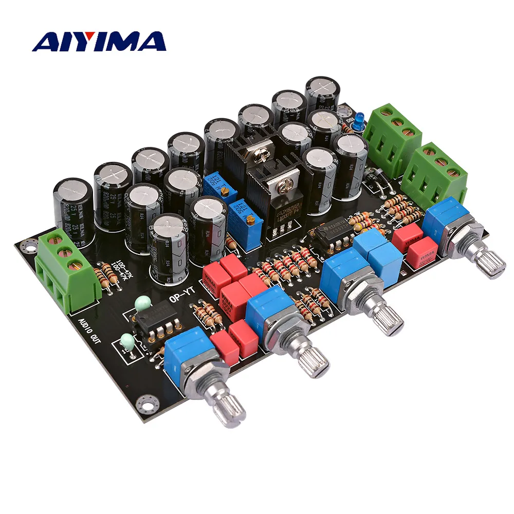 Усилитель тональности AIYIMA NE5532 OP усилитель плата управления громкостью Hi Fi