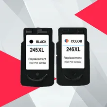 PG-245XL PG245XL PG245 CL246 Ink Cartridges for Canon PG 245 PG-245 CL 246 for Pixma iP2820 MX492 MG2924 MX492 MG2520 printer