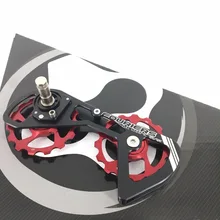 FOURIERS 15T-15T Road bicycle rear derailleur pulleys Use RD 5800 ROAD Bike Drivetrain Use full ceramics bearings jockey wheels