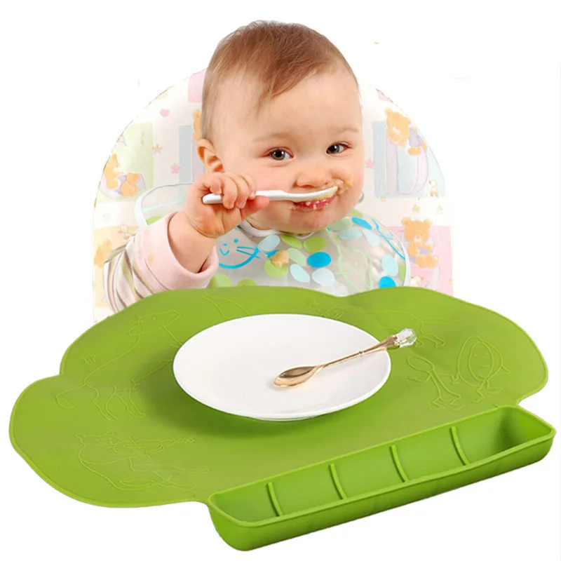 Kitchen Accessories new arrival Kids Silicone Placemat Heat Resistant