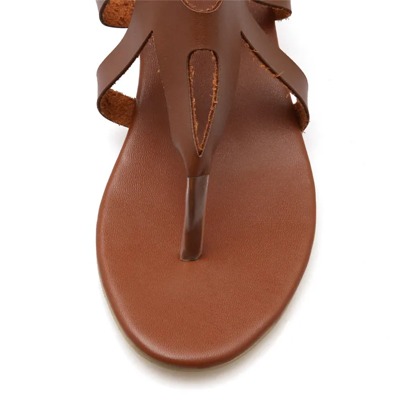 ENMAYLA/летние сандалии-гладиаторы на танкетке женские полуботинки с вырезами модная женская обувь на низком каблуке с открытым носком