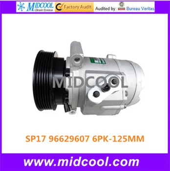 

HIGH QUALITY AUTO AC COMPRESSOR SP17 FOR CAPTIVA 96629607