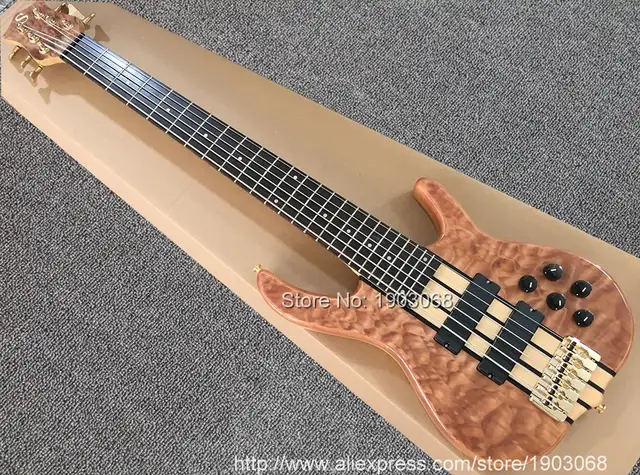 High Quality New Brand Electric Bass Chinese 6 Strings Bass Guitar