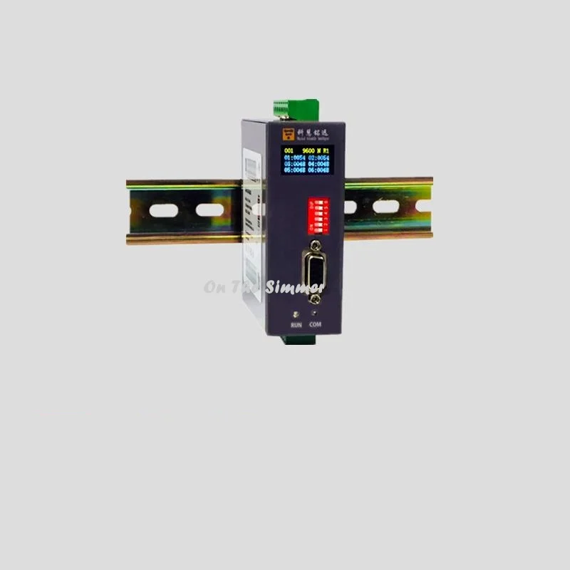 

Analog digital input and output IO module ModbusRTU&TCP RS485/232 6 enters 2 out.