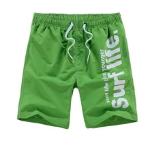 Быстросохнущие мужские повседневные шорты с буквенным принтом на шнуровке, тонкие спортивные шорты для мужчин, шорты для спортзала