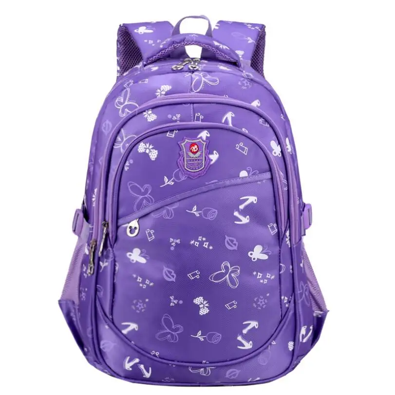 Zipper Large Capacity School Bags for Girls Brand Women Backpack Cheap