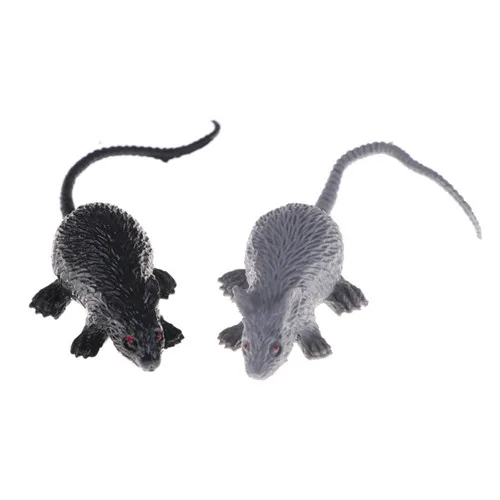 1Pc PVC Plastic Rats simulation Mouse Model Trick Toys Lumi Party
