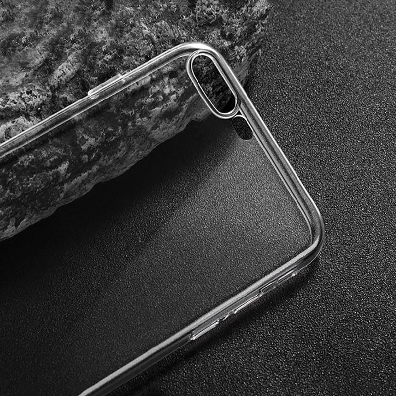

Top Quality Transparent soft Cover Case For Apple iPhone X 10 Ten 8 4S 5 5S 5C SE 6S 6 7 Plus Invisible Back Phone Protector