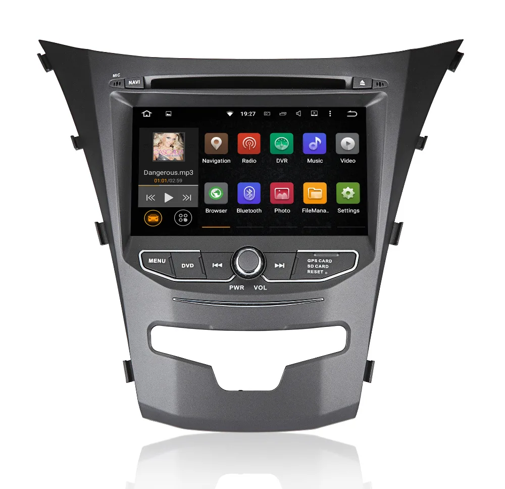 Flash Deal 2G RAM Octa Core Android 8.1 Car DVD GPS For Ssangyong Actyon Korando 2014 2015 Car Radio Stereo Car Video Audio Player Wifi 3G 2