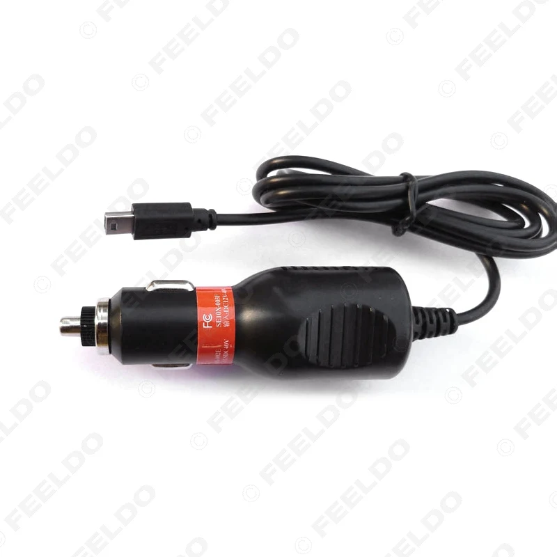 FEELDO DC12V 48V автомобильный мини USB интерфейс зарядное устройство для автомобиля