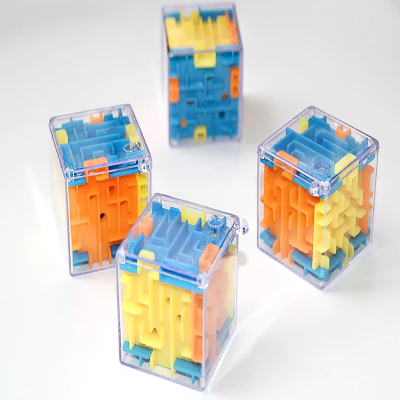 

2019 Funny 3D Maze Magic Cube Puzzle Speed Cube Puzzle Game Labyrinth Rainbow Ball Toys Magical Maze Ball Games Educational Toy
