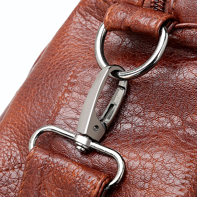  2018 Fashion Women Handbags High Quality Female Hobos Single Shoulder Bags Vintage Solid Multi-pock - 32957959503