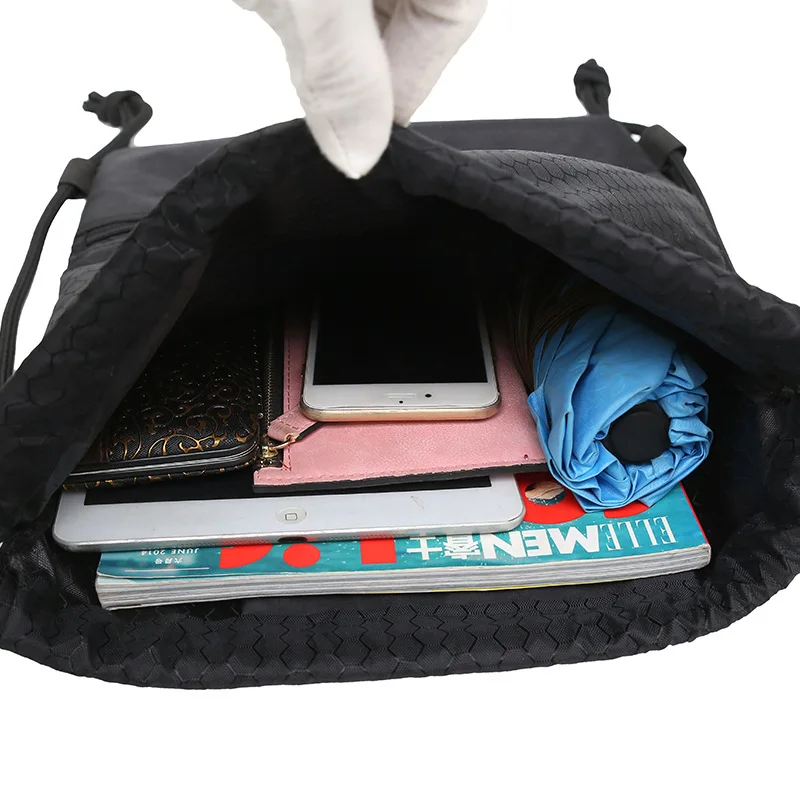 Aosbos, модная сумка на шнурке, для женщин и мужчин, повседневная, для путешествий, для хранения, посылка, функциональный Школьный рюкзак, Подарочная сумка для подростков