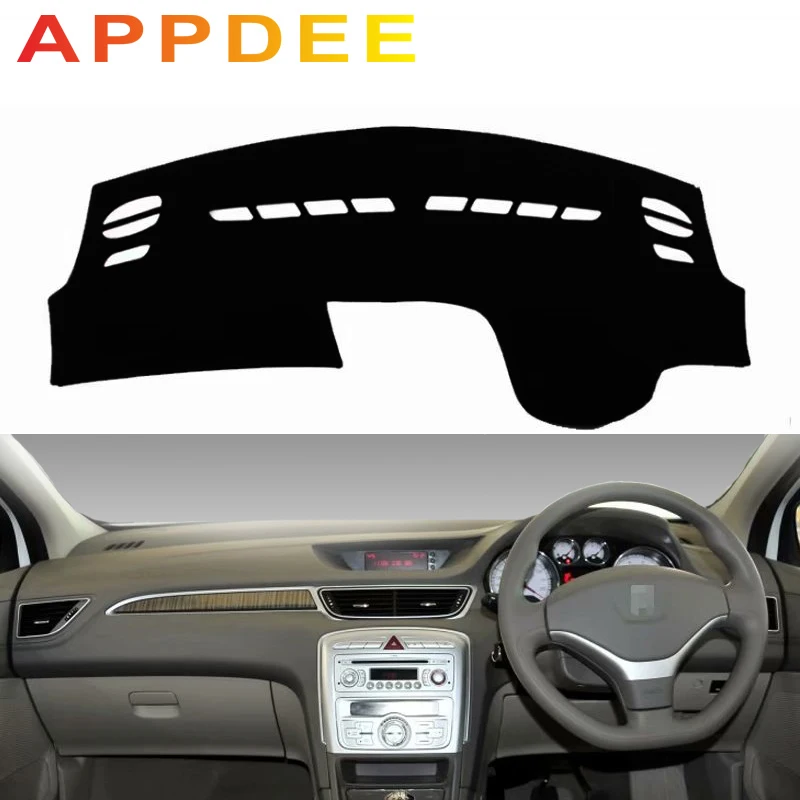 APPDEE для Peugeot 308 T7 2008-2013 чехлы стайлинга автомобиля коврик приборной панели