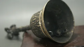 

Chinese of Tibetan Buddhist Prayer chanting old copper copper bell, free delivery.