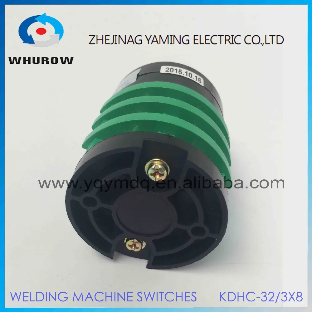  KDHC-32/3X8 electrical switches for welding machine 8 position 3 poles High voltage quality changeo
