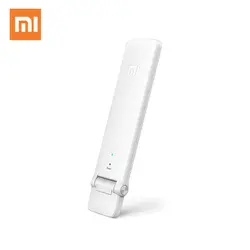 Xiaomi Wi-Fi ретранслятор 2 усилитель-удлинитель 2 Универсальный Repitidor Wi-Fi адаптер 300 Мбит/с Extende усиление сигнала беспроводной