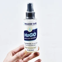 H2GO 4 FL. OZ.(118 мл) средство для удаления клея для наращивания ленты/Toupee/сильная Двусторонняя лента и мягкие связи