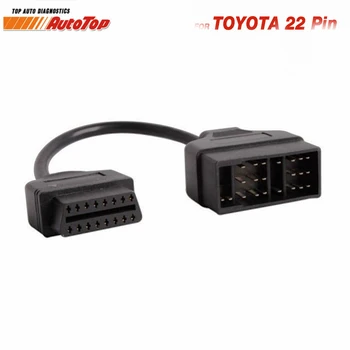 

Top OBD2 Cable Adapter for Toyota 22Pin to 16Pin OBD Adapter to OBDII Connector for Toyota 22 Pin ODB2 Cable for TOYOTA Corolla