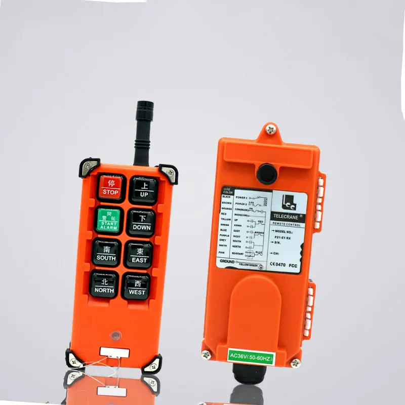 

F21-E1B for hoist crane 1 transmitter and 1 receiver industrial wireless redio remote control switch switches