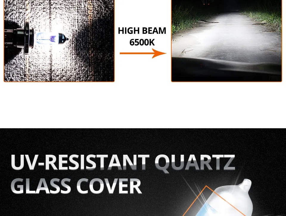  H7 H4 Super Bright Fog Halogen Bulb  (16)