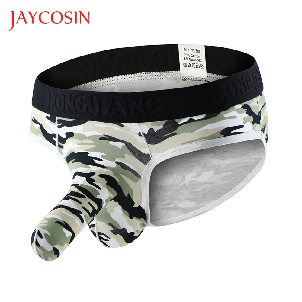 Трусы брифы JAYCOSIN мужские пикантные мягкие трусы пикантное нижнее белье