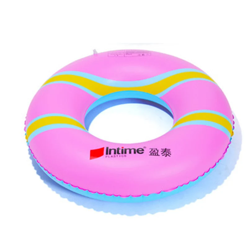 Лидер продаж 2016 года Летняя распродажа утолщаются ПВХ детский надувной Donut Отпечатано Круги для плавания для малышей 4 цвета Piscina Размеры