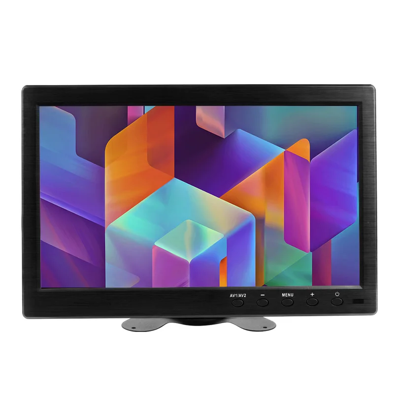 

10.1"1366*768 Portable Gaming Monitor with VGA HDMI USB Interface built-in Speakers Surveillance For PS4 XBOX Drone CCTV