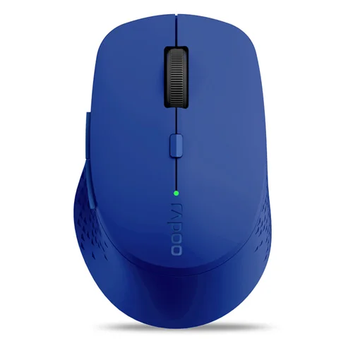 Rapoo M300 Multi-mode Silent Беспроводной Мышь с 1600 Точек на дюйм Bluetooth 3,0/4,0 РФ 2,4 ГГц для три устройств связи/девушка мышей - Цвет: M300 blue