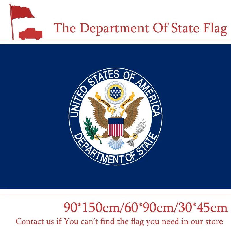 Флаг Генерального секретаря США 90*150 см 60*90 30*45 флаг автомобиля 3x5 футов баннер из