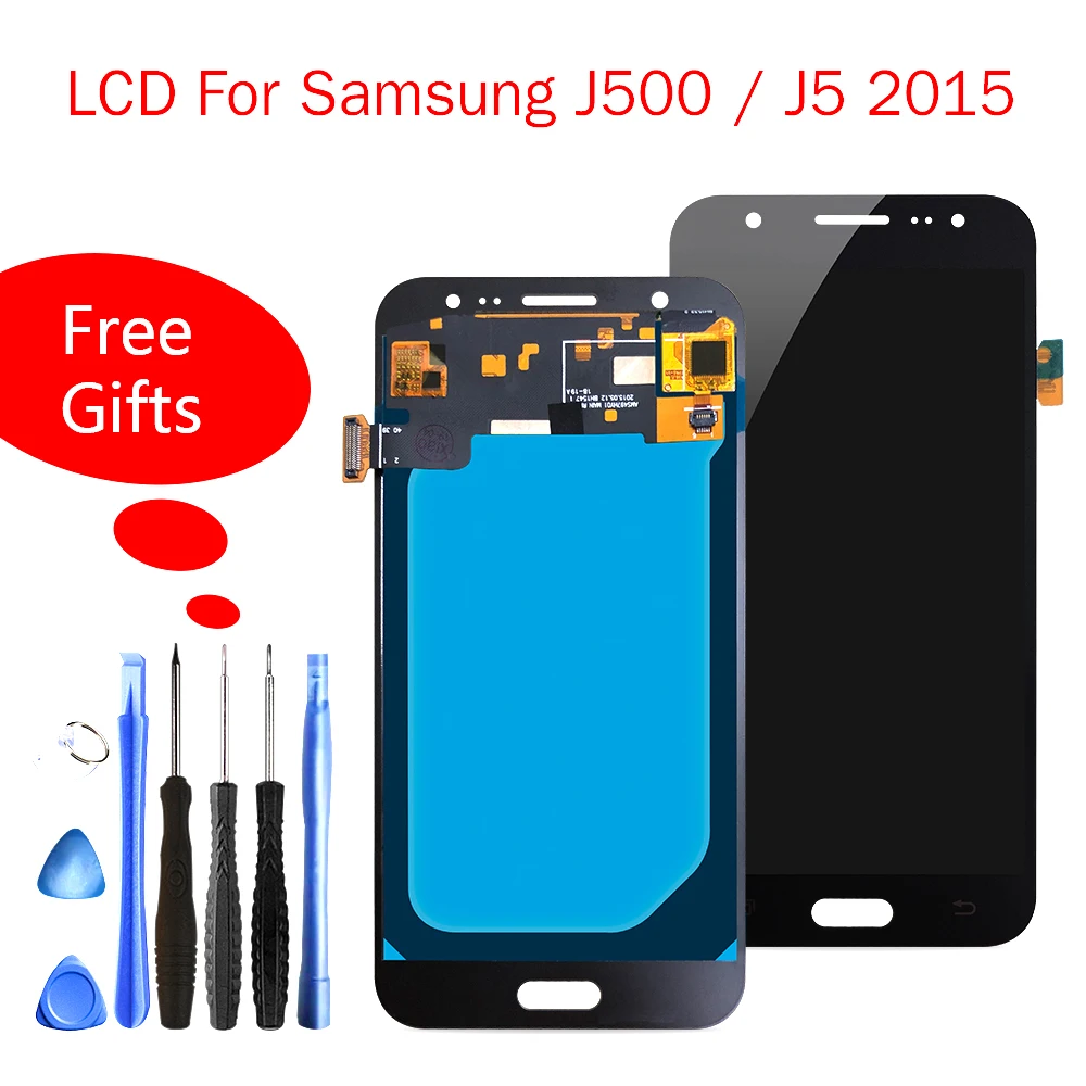 

Quality Lcd For Samsung Galaxy J5 2015 LCD Touch Screen Display Digitizer Assembly Replacement Parts For SM-J500FN J500M J500