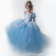Нарядный маскарадный костюм принцессы на Хэллоуин для девочек; детские рождественские праздничные платья для девочек; deguisement enfant fille; Размеры 10T