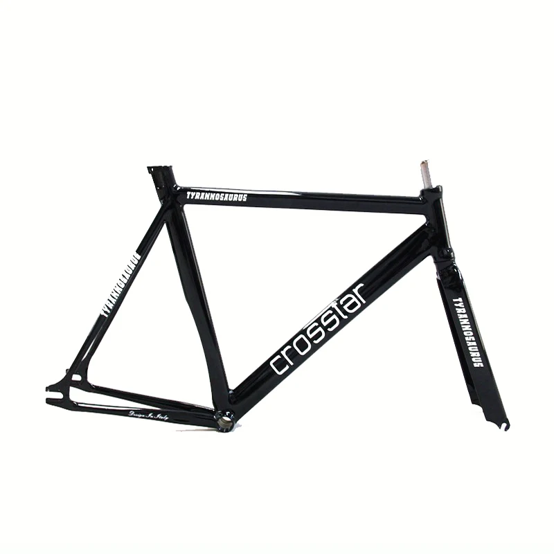 

700C bike frame 54cm 58cm 60cm TYRANS T1 FRAMESET TRACK BIKE frame and fork fixed gear frameset fixie bike velo frameset BICYCLE