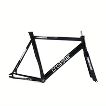 700C bike frame 54cm 58cm 60cm TYRANS T1 FRAMESET TRACK BIKE frame and fork fixed gear frameset fixie bike velo frameset BICYCLE