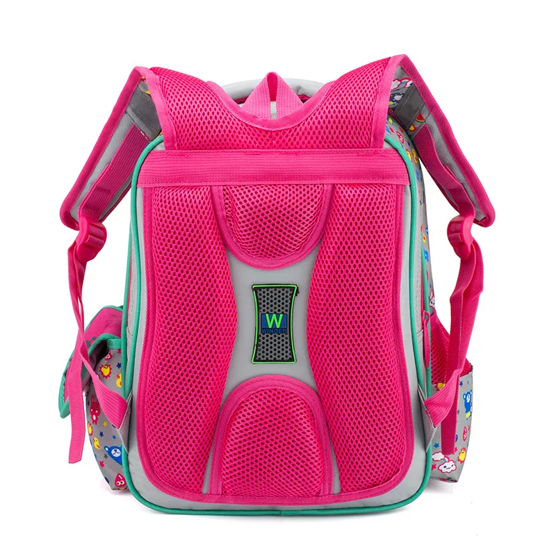 Милые ортопедические школьные рюкзаки для девочек, детские школьные сумки для девочек, 3D рюкзак с котом, Детские ранцы, школьные сумки, ранец Mochilas