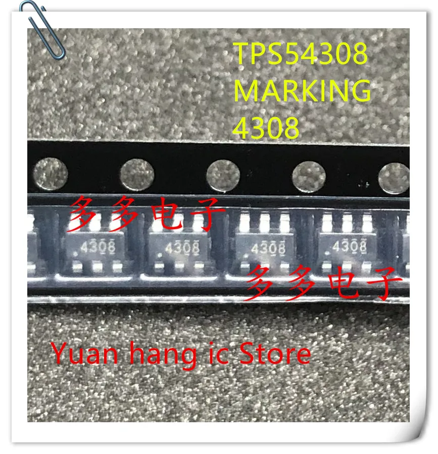 10 шт./лот TPS54308DDCT TPS54308DDCR TPS54308 маркировка 4308 Новый SOT23-6 IC | Электроника