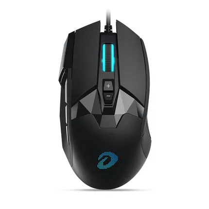 Новый универсальный игровой кабель DAREU Horseman EM945 с OLED дисплеем 16000 DPI мышь для