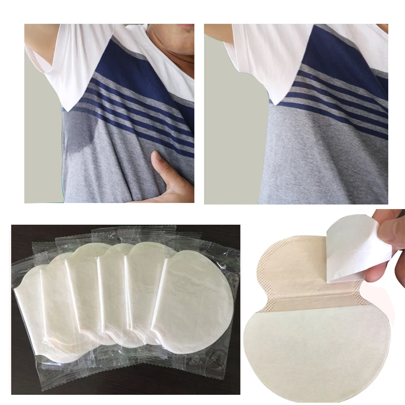 

PUTIMI Summer Armpits Sweat Pads Sweat Underarm Covers Gasket Perspiration Pad Absorbing Deodorant Antiperspirant 10pcs= 5Pack
